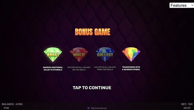 3 Sparking Crowns เกมโบนัส